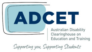 Australian Disability Clearinghouse on Education and Training logo